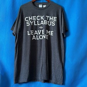 Check the Syllabus Graphic T-Shirt